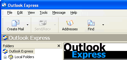cara setting email di Outlook Express