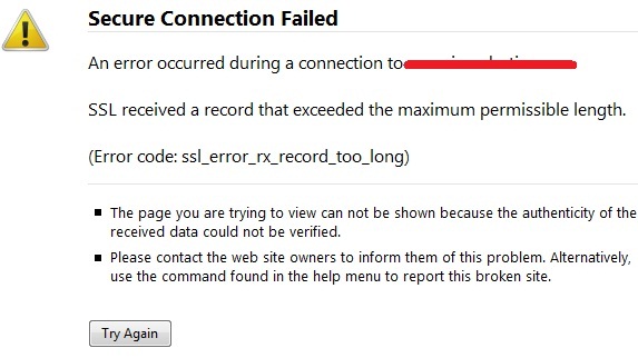 Fix SSL error Joomla