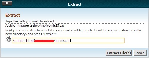 extractjupgrade2 - Upgrade Joomla 1.5 to 2.5 with Jupgrade FIX