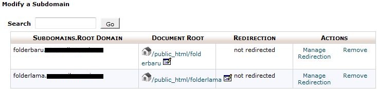 listsubdo - Memindahkan Isi File Website dari Subdomain ke Subdomain Lain