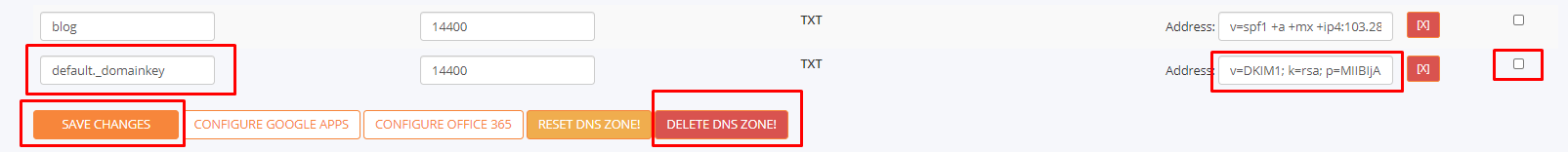 cara setting DNS records di Portal Qwords