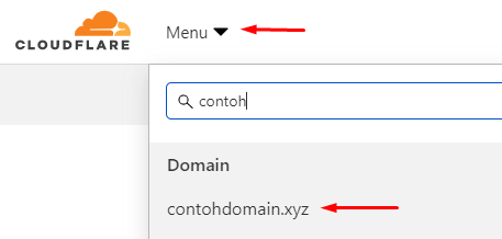 setting dns cloudflare
