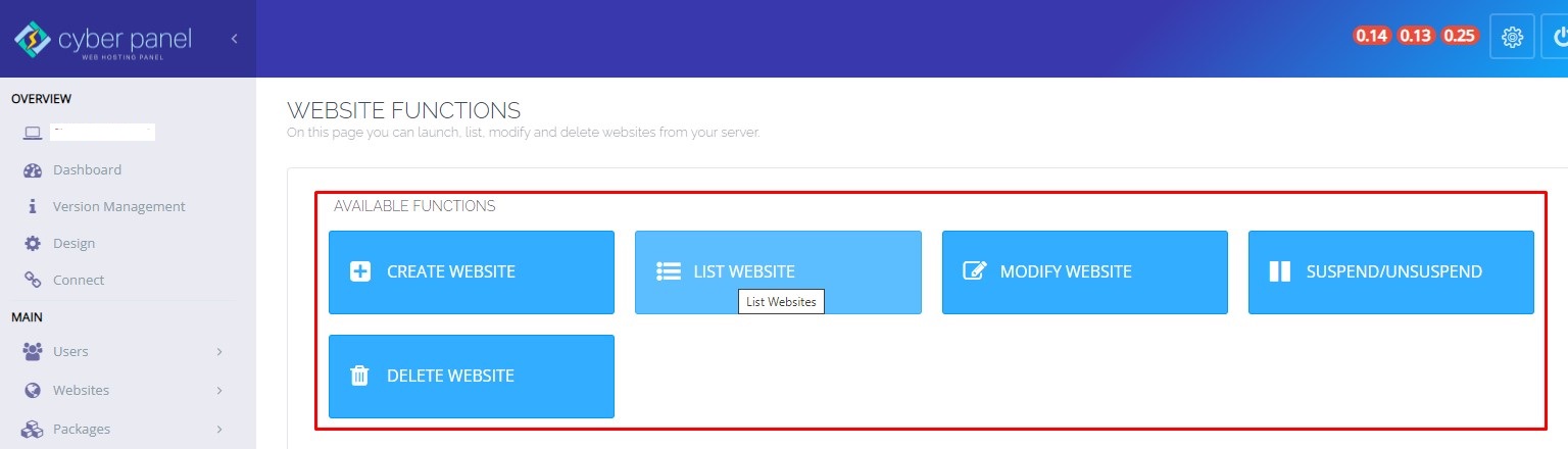 Pengenalan Dashboard CyberPanel dan Dashboard Open LiteSpeed - Qwords ...
