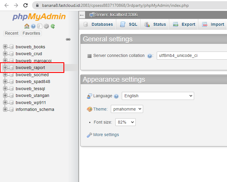 cara copy database di phpMyAdmin