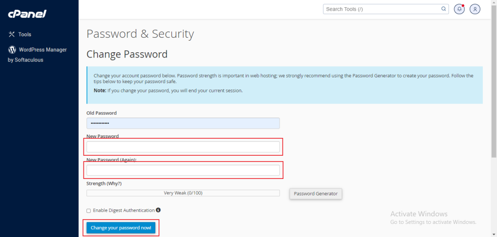 Cara Mengganti Password cPanel Paling Mudah - | Panduan Cara Kelola Web ...