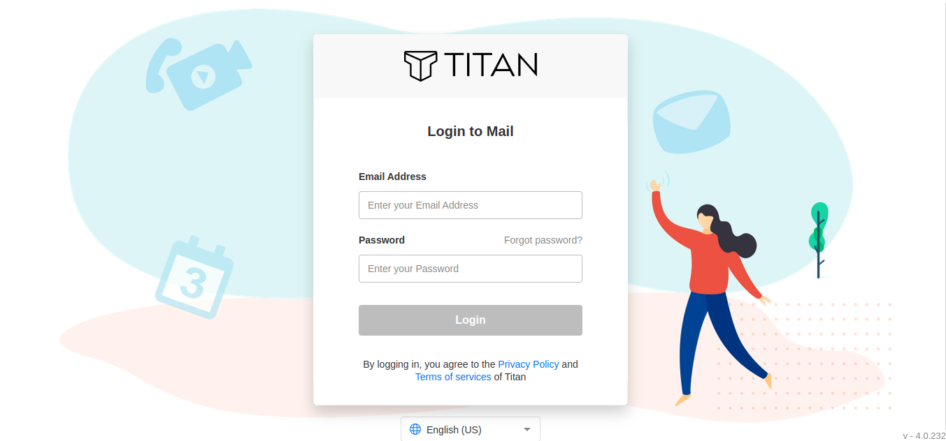 cara mengakses titan mail